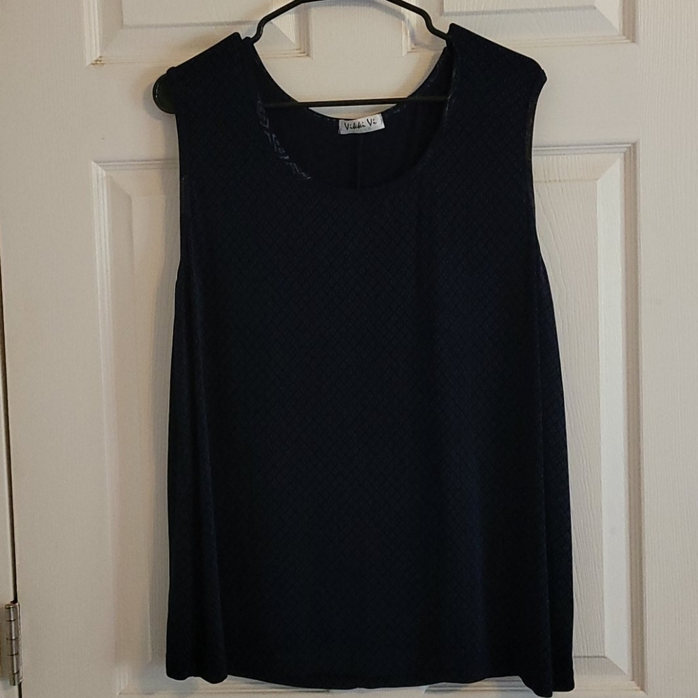 Blue tank top